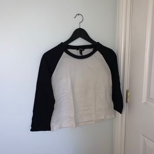 (3 for 15$) Baseball Cropped T-Shirt